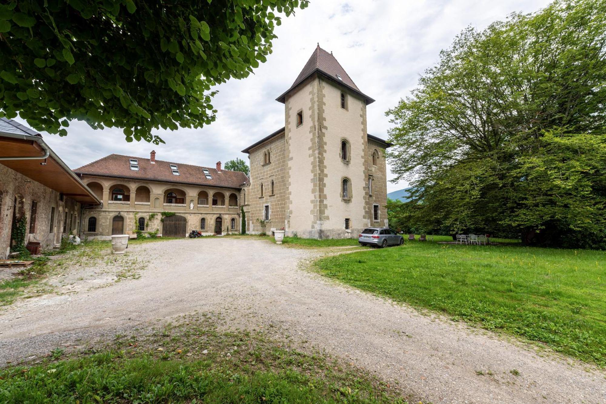 Chateau De Montpon - Grand Logement Appartement Saint-Sylvestre  Buitenkant foto